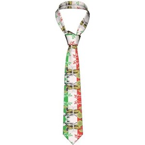 Uomo Lusso Cravatta di Seta Con Gemelli, Bordeaux Bianco Km 103.4 #28b