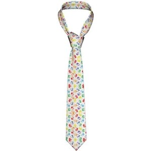 Cravatta Uomo DQT Con Ricamo Bandiera - Design Classico E Moderno