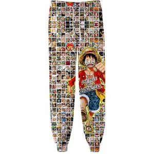 Pantaloni Della Tuta Di Luffy Di One Piece – Comodi, Con Tasche E Vita Regolabile, Perfetti Per Veri Fan! - 5