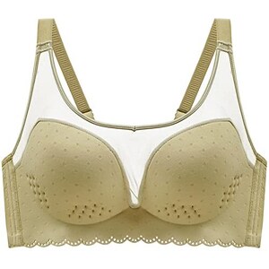 Reggiseno Senza Ferretto In Puro Cotone – Modello Controllo E Copertura Totale – Taglie Forti Dalla 44 Alla 52