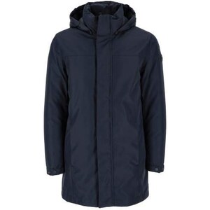 Colmar Giubbotto Uomo Lungo In Softshell – Impermeabile, Con Interno In Pile, Cappuccio Fisso E Zip Doppia, 96% Poliestere 4% Elastane