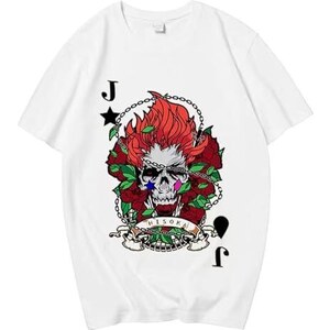 CottonCloud T-shirt Uomo Hunter X Hunter – Killua Zoldyck Stampa Vintage – 100% Cotone Certificato Öko-Tex