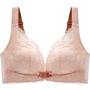 Sostegno Coppa Piena Reggiseno Senza Ferretto Lemorosy In Cotone Chiusura Anteriore Coppa Piena E H 351466 - Foto 2