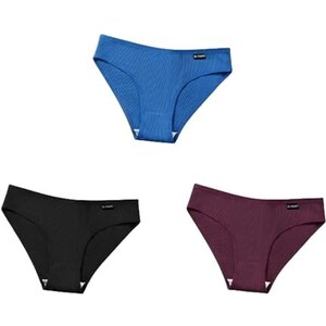 3 Pezzi Di Mutande Nere Aderenti E Senza Cucure, Biancheria Intima - Foto 6