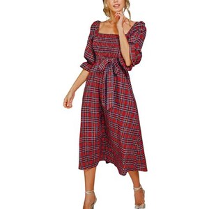 Camicetta Donna Rooscier Con Scollo Quadrato E Balze - Maniche Lunghe, Design Annodato
