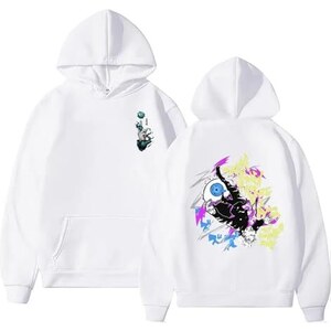 XSLGOGO Anime Jujutsu Kaisen Felpa con Cappuccio Gojo Satoru Pullover