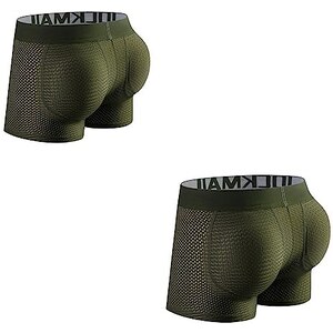 JOCKMAIL 3 Slip Uomo In Cotone - Biancheria Intima Comoda Con Aumento Morbido - Taglie EU M-XXL
