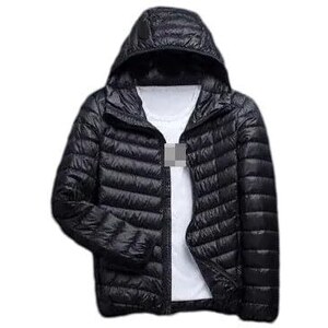 Cappotto Invernale Uomo Ultraleggero Con Cappuccio - Piumino Imbottito Bubble Coat - Foto 5