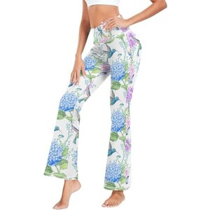 Leggings Donna JadeRich Con Gonna Volant - Pantaloni Yoga Elastici Con Tasche Laterali