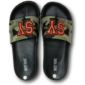 Superdry Core Pool Sliders Optic/Risk in Gray for Men