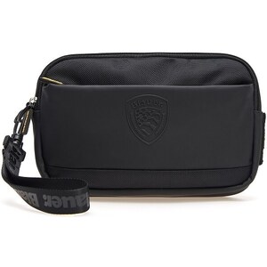 Pochette Homme Blauer Coney - Ecopelle Noire 2024 - Neuf Avec Emballage