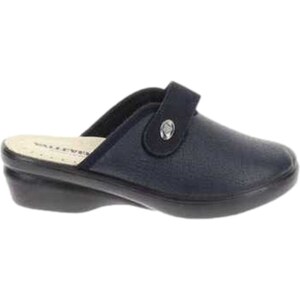 Valleverde Pantofole Donna Vera Pelle Con Tacco 4cm - COMODE E CALDE