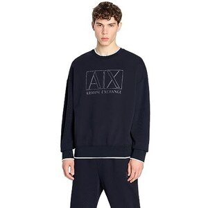 Felpa Uomo Oldschool Tape Logo - Poliestere, Vestibilit&agrave; Sportiva, Comoda