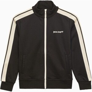 Palm Angels Felpa Track PMBD058C99FAB0020410 Con Zip e Logo