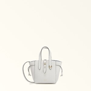 Furla Borsa A Spalla Net Marshmallow + Ful. - Pelle Esterna E Fodera In Pelle Scamosciata, Chiusura Con Zip, Colore 007 - 2