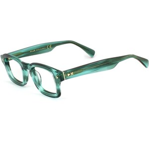 Xlab - AUCKLAND Occhiali da sole, Blu striato/Marrone, 53 mm