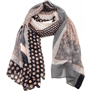 TALAN SCARF N SMOOCH PRNT - Foulard - vory/navy/red | Essere una