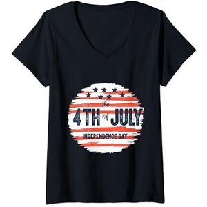 Maglietta Divertente 4 Luglio George Washington – USA Patriotic – 100% Cotone – Uomo - Foto 3