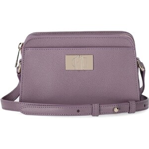 Borsa A Tracolla Donna Con Gatto Nero - Mini Messenger In Poliestere - 17x22x6 Cm - 2