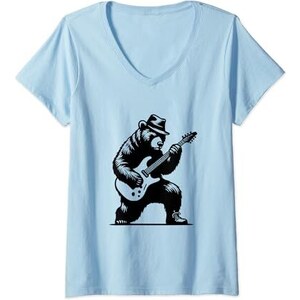 Maglietta Chitarrista Con Design Battito Cardiaco - Cotone Per Musicisti E Appassionati - Foto 12