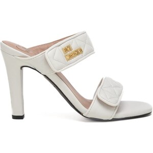 Love Moschino Sabot Donna - In Pelle Con Suola In Gomma - Foto 10