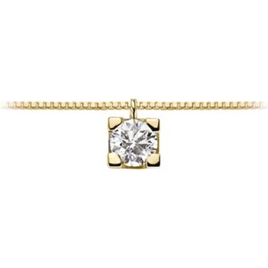 Collana INTERCHARMS Con Cristallo Swarovski Elements – Oro, 45 Cm - 2