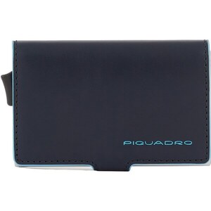 Portacarte Di Credito In Metallo - Blu