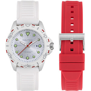 Nautica Orologio Casual Finn World NAPFWF309 – Cassa 44mm Riciclata, Quadrante Nero, Bracciale Acciaio, 50m - 2
