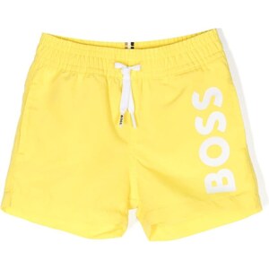 Boss T-shirt neonato con taschino logato bianco main image 1