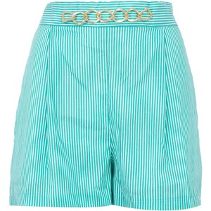 LE VOLIERÉ Short a righe con catenina - Stileo.it