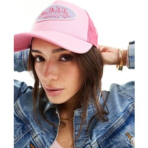 Von Dutch Cappello Trucker LOF Regolabile – Unisex, Verde Kaki, Con Toppa Ricamata, Taglia Unica 55-60cm