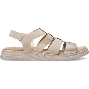 Rieker Sandali con plateau - gold/dorato