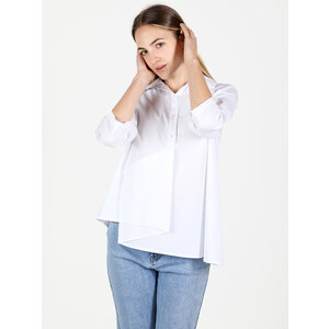 Enain Tunica Casual Da Donna Top Anica Lunga A Pieghe Da Donna Top - Foto 11