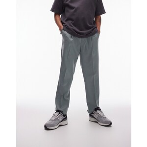 Pull&Bear - Pantaloncini verdi con vita elasticizzata