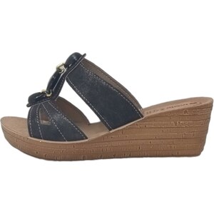 Nuova Collezione Sandali E Ciabatte In Blu Ciabatte Jeans e Bianche con Sottopie