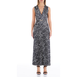 Robe élégante Liu Jo Femme Marron - Taille S, Manches Longues, Col Rond, Occasion Très Bon état