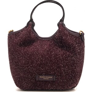Borsa Tracolla Patchwork Retrò Borsa Micro Da Donna In Pelle Scamosciata Marrone | Soft Borsa Patchwork Vintage CORIOS - 7