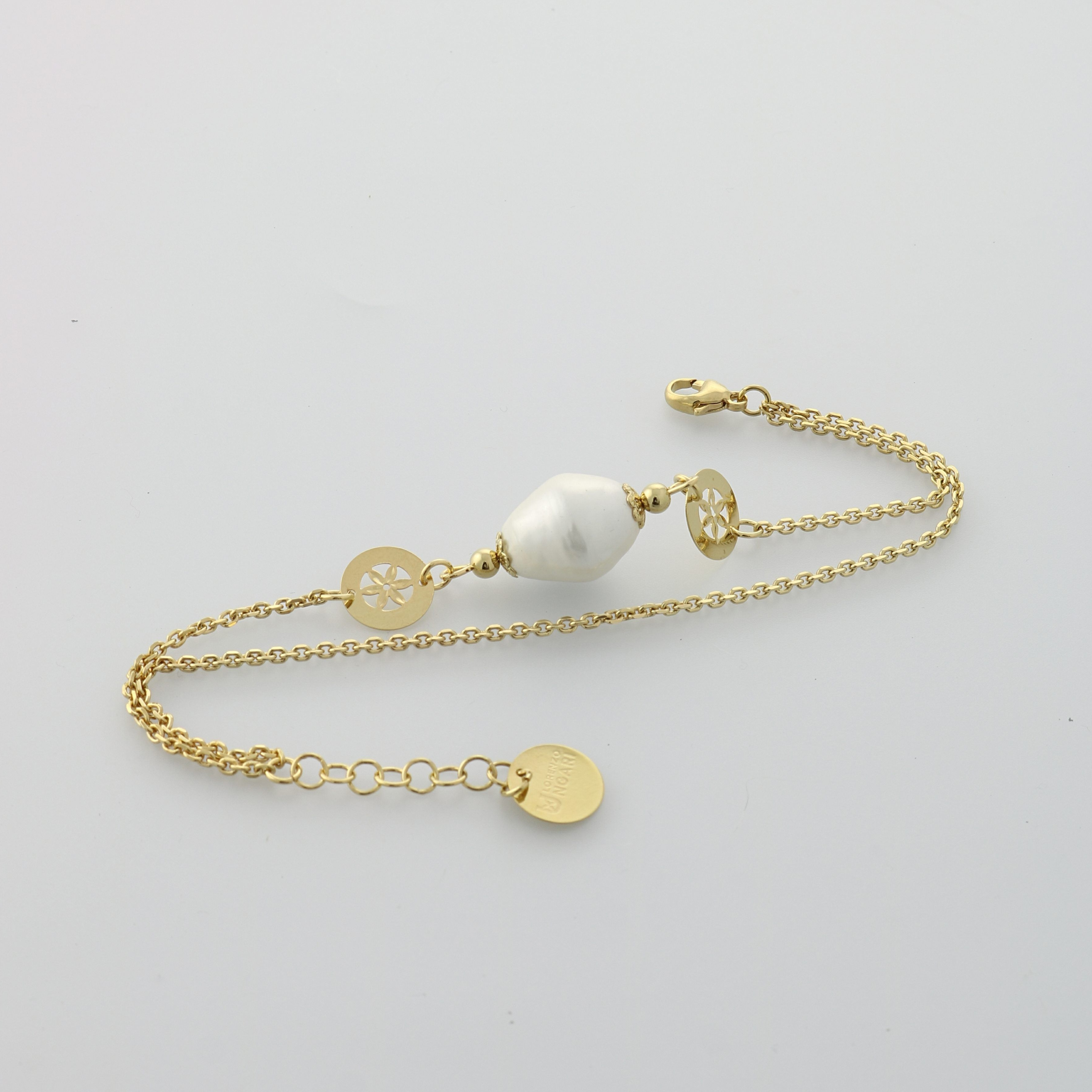 Bracciale Doppia Catena Cuore – Acciaio Inox Oro Rosa E Argento – Gioiello Donna Significativo