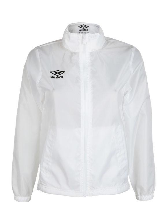Umbro Giacca a Vento Modello Donna Leggere Bianco Taglia L