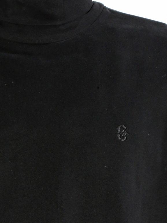 Coveri Moving Maglietta Dolcevita Da Uomo T-shirt Manica Lunga Nero Taglia Xxl