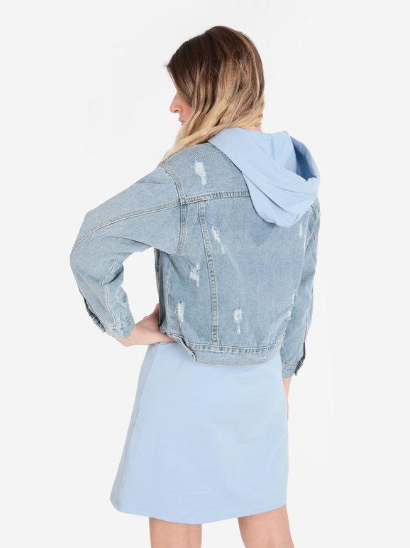 Solada Giacca In Jeans Oversize Donna Taglia 42