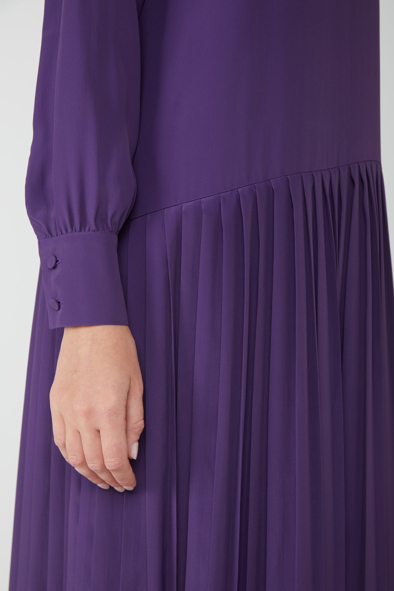 Abito Con Bretelle Donna Linea A – Gonna Plissettata Metallizzato Olografico, Senza Maniche