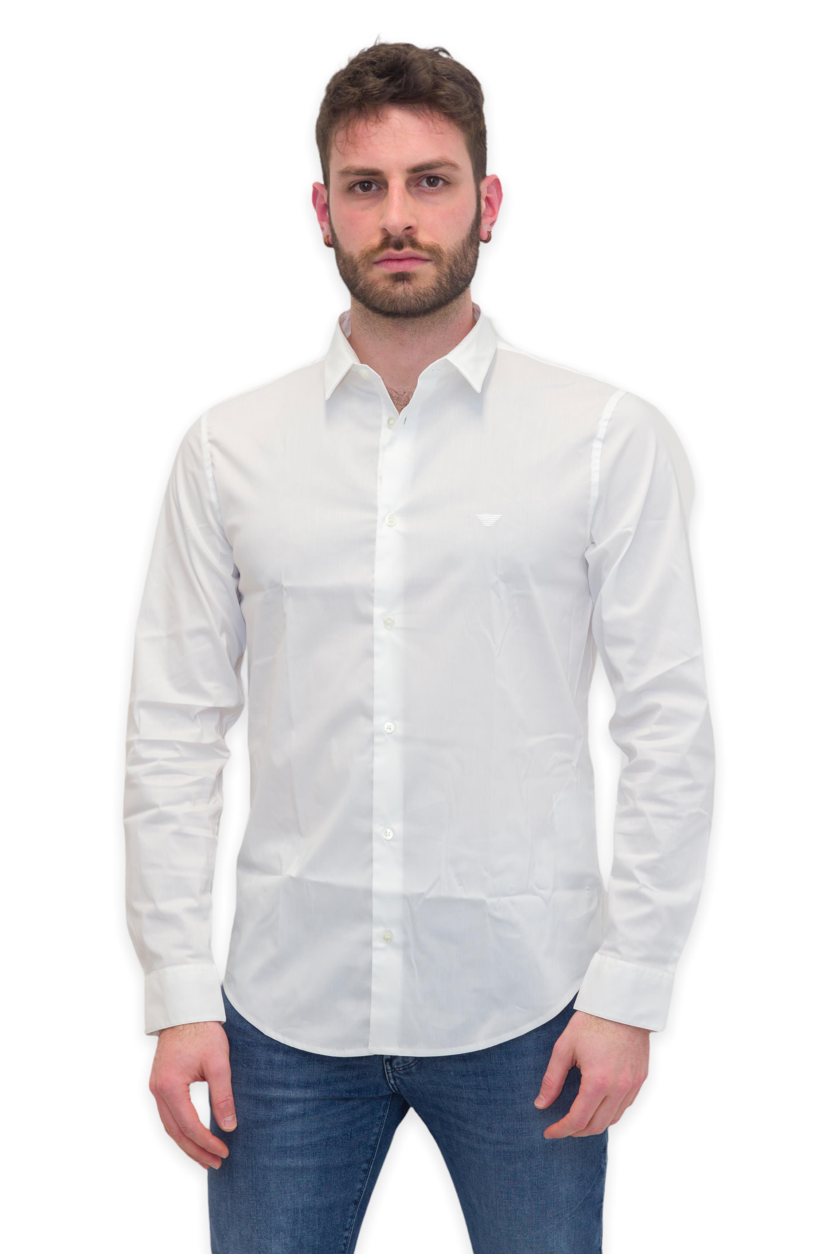 DENGJIAMY Camicia con bottoni da uomo Plus Size Estate