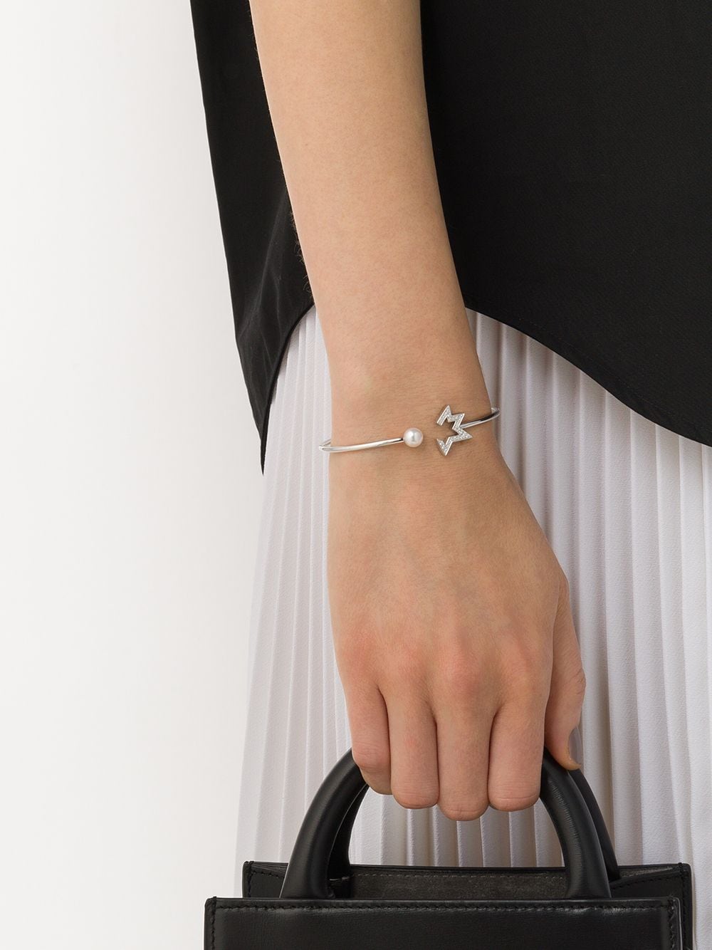 Bracciale Rigido Oro Donna LILIE&WHITE – Gioiello Regolabile Ipoallergenico Con Design Foglia Di Ginkgo, Elegante E Resistente Allo Sbiadimento, Regalo Speciale