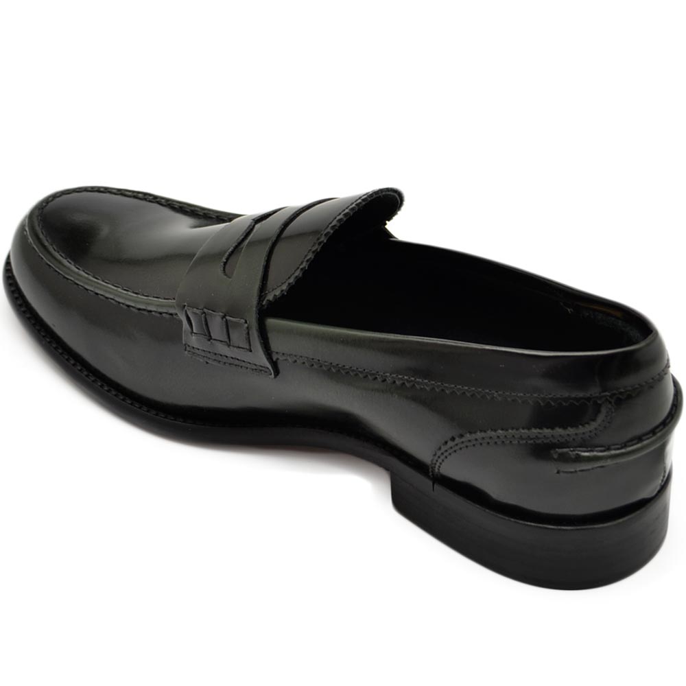 Malu Shoes Scarpe uomo mocassino verde abrasivato cucitura fondo cuoio sottile made in italy vera pelle certificata business man