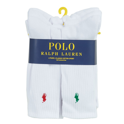 Polo Ralph Lauren Calze sportive ASX110 6 PACK COTTON
