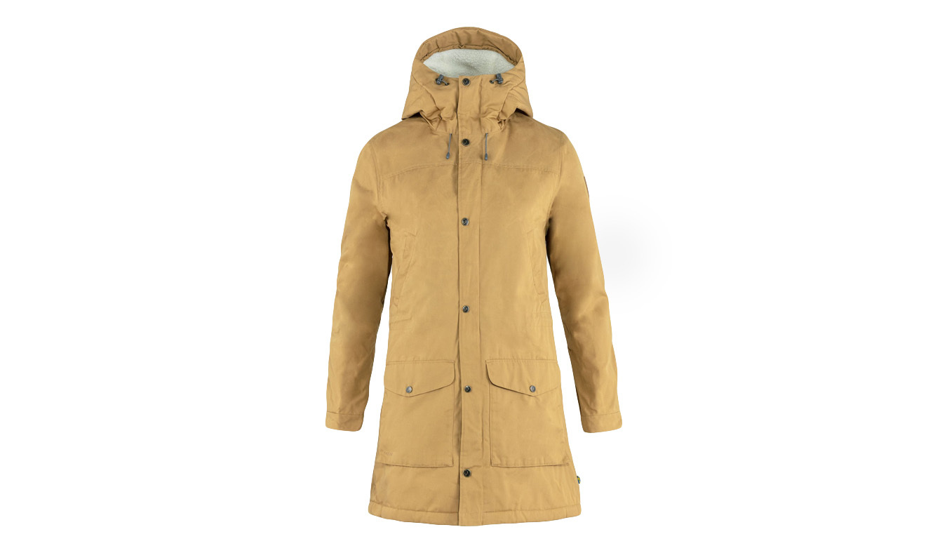 Fjällräven Greenland Winter Parka Buckwheat Brown Donne - Giacche Fjällräven - Giallo - F89738-232-XS