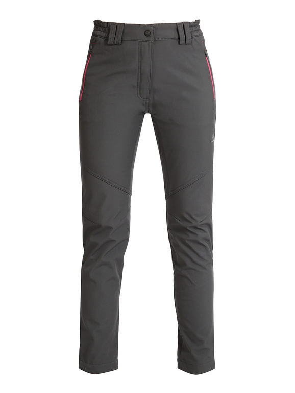 Athl Dpt Pantaloni Sportivi Da Donna In Tessuto Tecnico Felpa Grigio Taglia 50