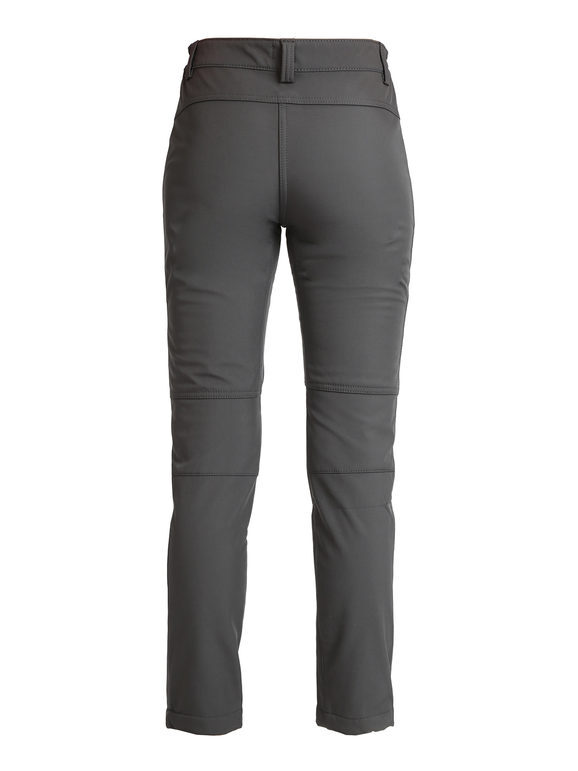 Athl Dpt Pantaloni Sportivi Da Donna In Tessuto Tecnico Felpa Grigio Taglia 50