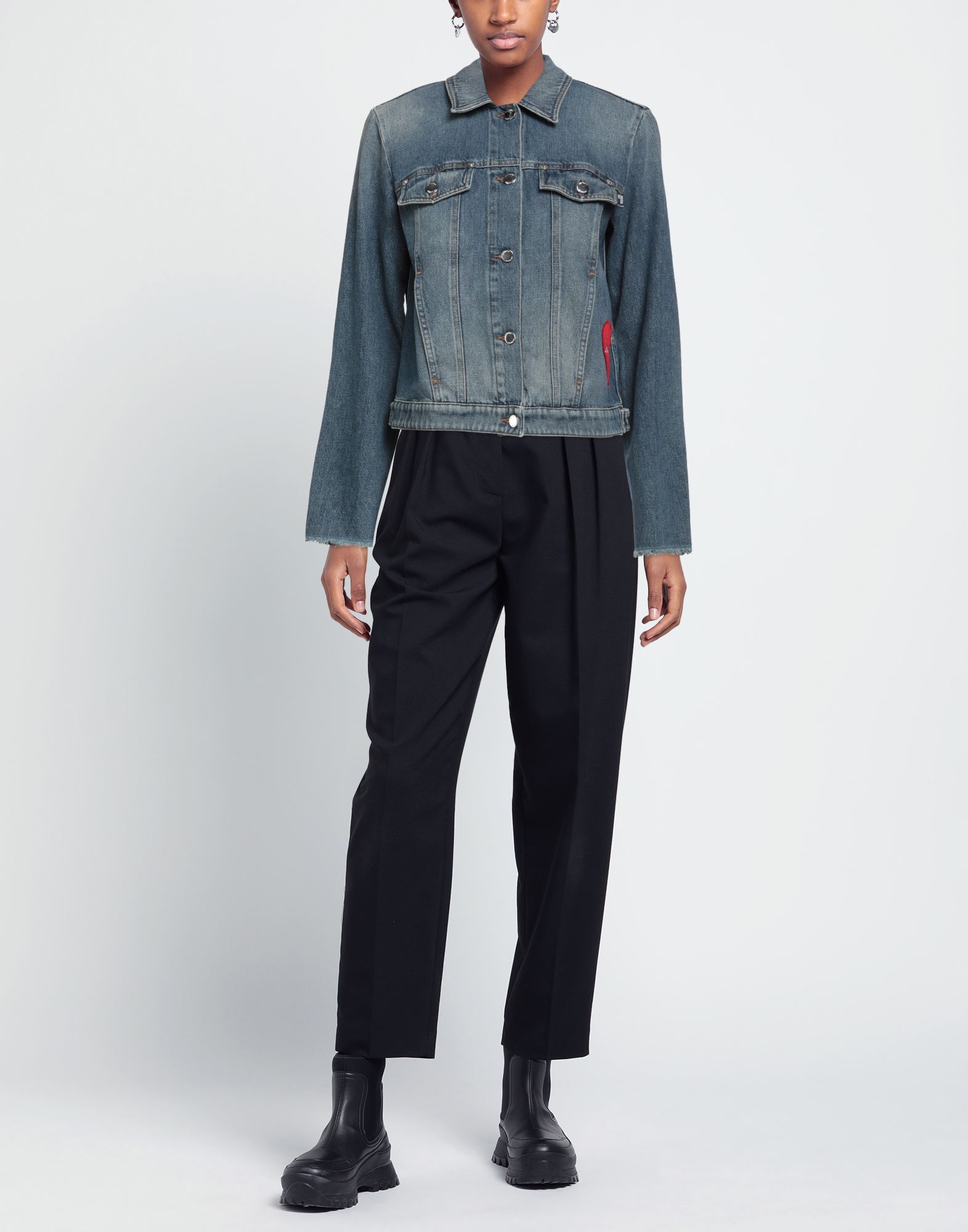 LOVE MOSCHINO - CAPISPALLA - Capispalla jeans su YOOX.COM